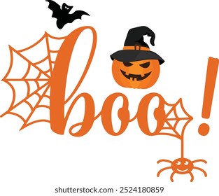 
Halloween Typography Design. Printing For Tshirt, Sweatshirt, Mug, Banner, Poster etc.