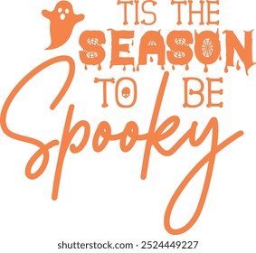 
Halloween Typography Design. Printing For Tshirt, Sweatshirt, Mug, Banner, Poster etc.