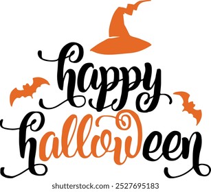 
Halloween Typography Design. Printing For Tshirt, Sweatshirt, Mug, Banner, Poster etc.