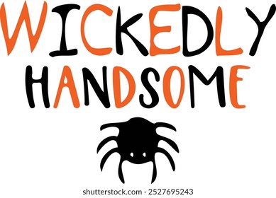 
Halloween Typography Design. Printing For Tshirt, Sweatshirt, Mug, Banner, Poster etc.