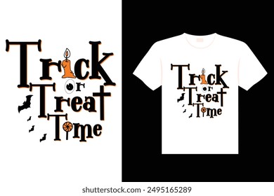 Halloween Typography haunted and creepy   t shirt design

