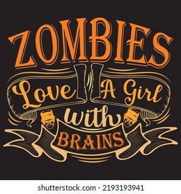 Halloween Typography t shirt design With custom vector 