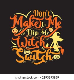 Halloween Typography t shirt design With custom vector 