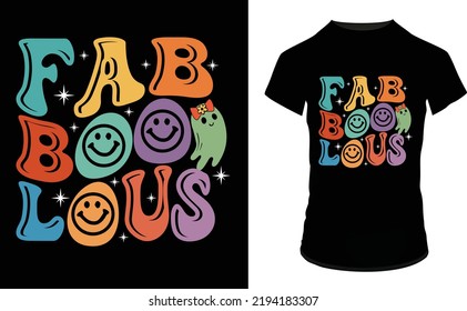halloween typography t shirt design