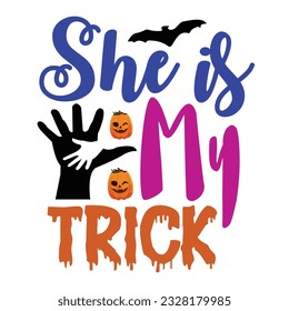 Halloween typography t shirt design 
for t-shirt, cards, frame artwork, bags, mugs, stickers, tumblers, phone cases, print etc.