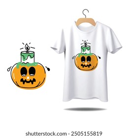 halloween Typography T shirt Design