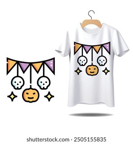 halloween Typography T shirt Design