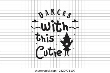 Halloween Typography Trendy Printable T shirt Design For Your POD