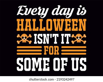 Halloween typography t-shirt design vector file