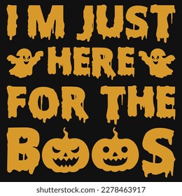 Halloween typography tshirt design vector design 