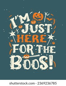 Halloween Typography T-shirt Design vintage Halloween T-shirt design