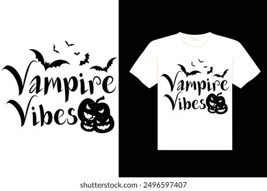 Halloween Typography, vintage, haunted and creepy design