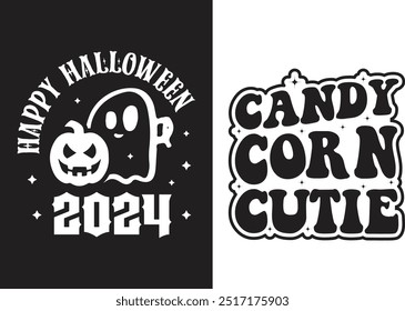 Halloween Typogrpahy T shirt Design