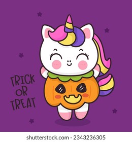 unicornio de Halloween, fiesta de halloween, animales de Halloween, unicornio lindo, dibujos animados de unicornio, animales kawaii, dibujos animados de brujas, vector, Pony, dibujos animados de pony, garabatos de niñas, animal de cuento de hadas, vector de cuento de hadas.