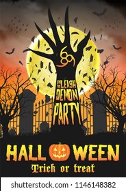 Halloween unleash the demon party 