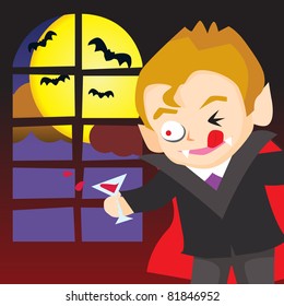  HALLOWEEN VAMPIRE
