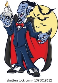 Halloween Vampire Bats Vector Design