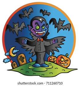 Halloween Vampire Dracula