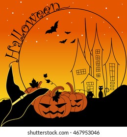 Halloween vector.
