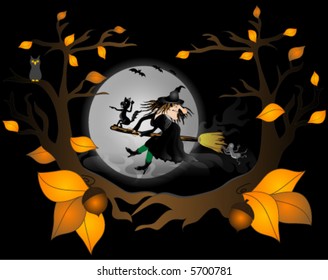 Halloween vector.