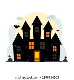 Halloween vector art illustration isolated background
