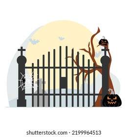 Halloween vector art illustration isolated background