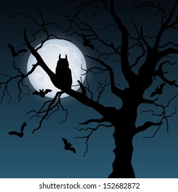 Halloween vector background