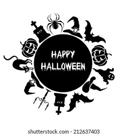Halloween vector background