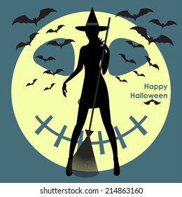 Halloween vector background