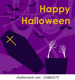 Halloween vector background