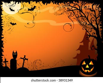 Halloween vector background