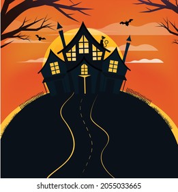Halloween Vector Background EPS vector graphic 