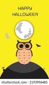 Halloween vector background, poster background for celebrations, trick-or-treat parties, bonfire costumes, jack-o-lanterns, bonfires.