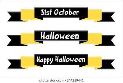 Halloween Vector Banners