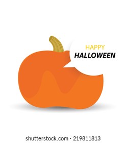 Halloween vector card