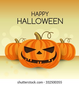 Halloween vector card