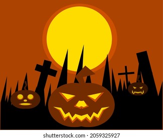 halloween vector, halloween day design with scary concept.