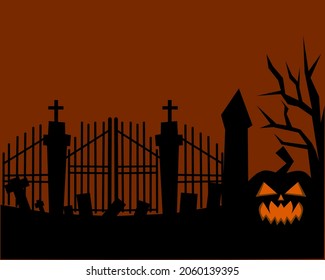 halloween vector, halloween day design with spooky concept.