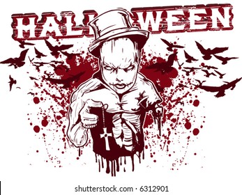 Halloween vector design