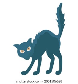 Icono de diseño plano vectorial de Halloween