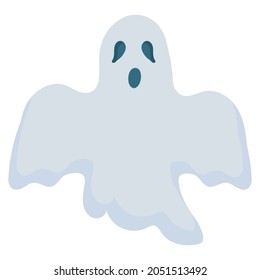 Halloween vector flat design icon
