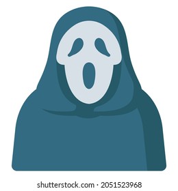Halloween vector flat design icon
