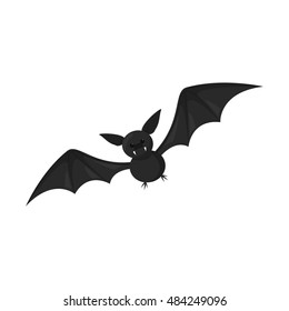 Halloween vector icon flittermous. Halloween flittermous vector illustration