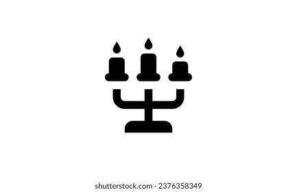 Halloween vector icon minimalist simple black and white background eps8