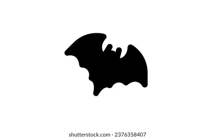 Halloween vector icon minimalist simple black and white background eps8