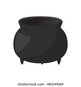 Halloween vector icon  pot illustration