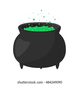 Halloween vector icon  pot illustration