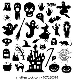 Halloween vector icons