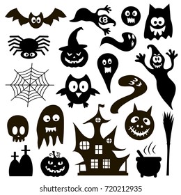 Halloween vector icons