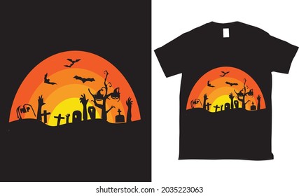 Halloween Vector illstration t-shirt design
